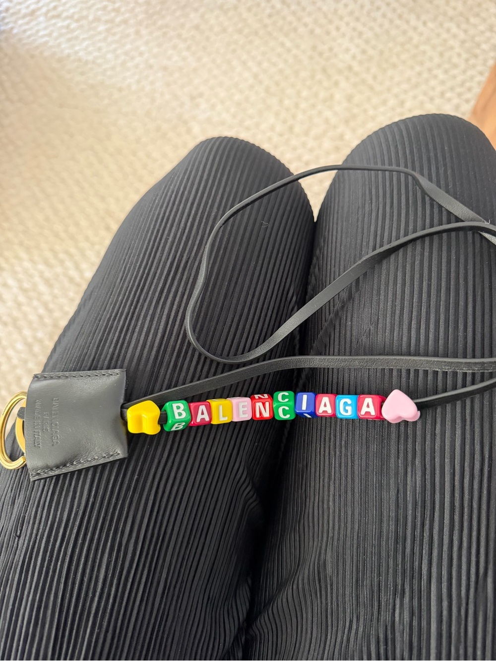 Balenciaga Rodeo charm
